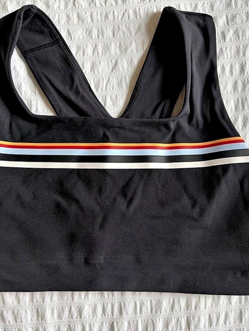 FREE PEOPLE FP MOVEMENT Printed Win Win Sports Bra XS NWT
